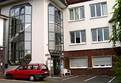 Außenansicht der Physiotherapie Hans-Jörg Muerth in Gummersbach